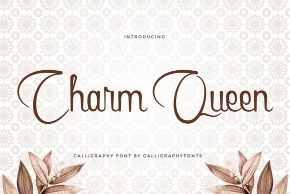 Charm Queen: A Royal Handwritten Font