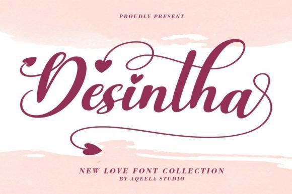 Desintha: A Font That Adds Romance to Your Brand