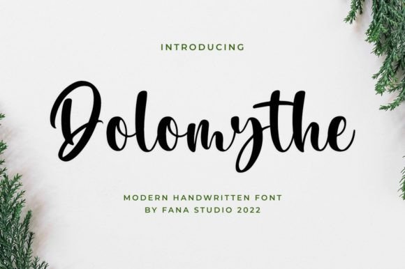 Dolomythe: A Stylish Font for Creative Makers