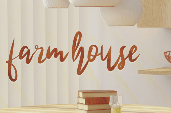 Farm House Font: A Handwritten Touch