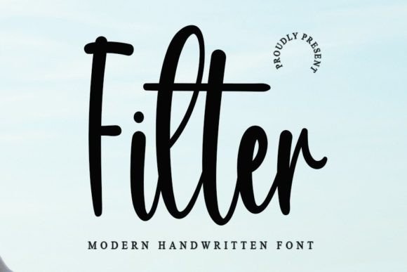 Filter: A Handwritten Font That Feels Like Home