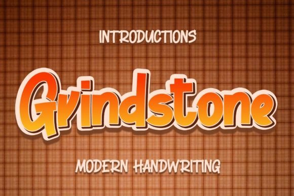 Grindstone: A Handwritten Font That Makes Your Brand Feel Thoughtful