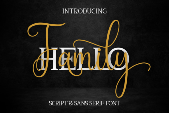 Hello Family: A Fancy Font for Elegant Branding
