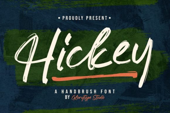 Hickey: A Handwritten Font for Impactful Design