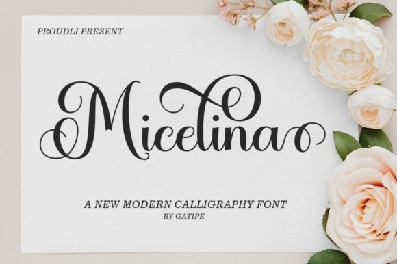 Micelina: A Sweet, Modern Handwritten Font for Branding
