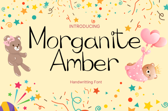Morganite Amber: A Whimsical Font for Creative Campaigns
