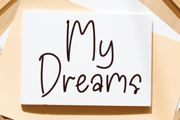 My Dreams Font: A Creative Tool for Marketers