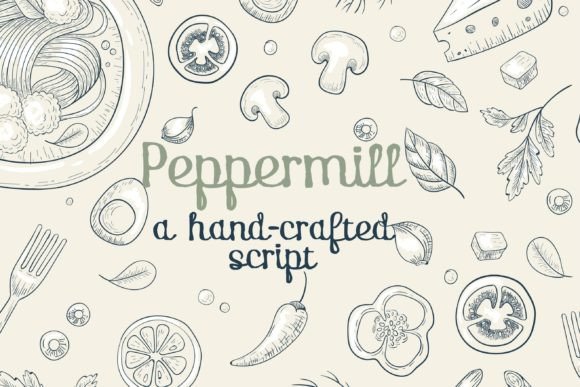 Peppermill: A Handwritten Font That Feels Like Home