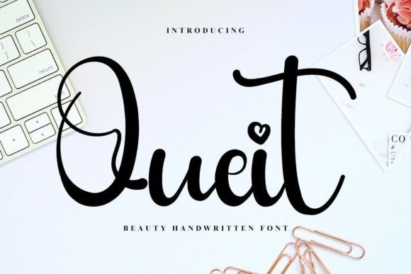 Quiet: A Font for Clear Communication