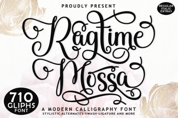 Ragtime Mossa: A Font for Creative Marketing