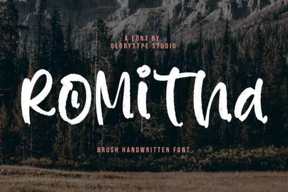 Romitha: A Warm, Handwritten Font That Elevates Real Business Branding