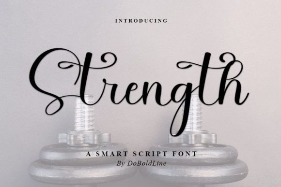 Strength Font: Modern Typography for Marketers