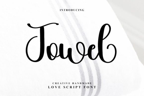 Towel: A Stylish Handwritten Font