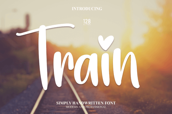 Train: A Font That Moves Your Message